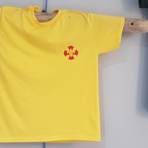 t-shirt jaune